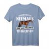 Unterschätze nie eine Frau mit Trakehner Pferd T-Shirt – Lustiges Pferde Design für Pferdeliebhaber, Reiter und Enthusiasten als Geschenk zum Geburtstag oder Weihnachten