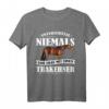 Unterschätze nie eine Frau mit Trakehner Pferd T-Shirt – Lustiges Pferde Design für Pferdeliebhaber, Reiter und Enthusiasten als Geschenk zum Geburtstag oder Weihnachten