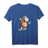Witziges Pferd mit Hufeisen T-Shirt - Lustiges Pony Haflinger Motiv für Pferdeliebhaber, Reiter & Pferdefreunde als Geschenkidee