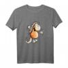 Witziges Pferd mit Hufeisen T-Shirt - Lustiges Pony Haflinger Motiv für Pferdeliebhaber, Reiter & Pferdefreunde als Geschenkidee