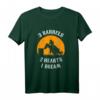 Barrel Racing T-Shirt - 3 Barrels 2 Hearts 1 Dream, Lustiges Reitsport Design, Klassisch geschnitten für Reiter und Pferdeliebhaber