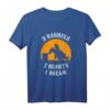 Barrel Racing T-Shirt - 3 Barrels 2 Hearts 1 Dream, Lustiges Reitsport Design, Klassisch geschnitten für Reiter und Pferdeliebhaber