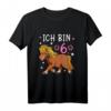Kinder 6. Geburtstag Mädchen Pferde Shetty T-Shirt - Süßes Reit- und Geburtstagsshirt mit Pony-Design für junge Pferdeliebhaberinnen