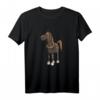 Lustiges Araber Pferd T-Shirt Geschenk für Pferdefreunde - Comic Style Pferdemotiv für Reiter, Kinder & Pferdeliebhaber