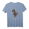 Lustiges Araber Pferd T-Shirt Geschenk für Pferdefreunde - Comic Style Pferdemotiv für Reiter, Kinder & Pferdeliebhaber