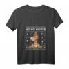 Damen Pferd Ugly Christmas Sweater T-Shirt mit V-Ausschnitt – Perfektes Weihnachtsgeschenk für Tier- und Pferdeliebhaber