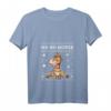 Damen Pferd Ugly Christmas Sweater T-Shirt mit V-Ausschnitt – Perfektes Weihnachtsgeschenk für Tier- und Pferdeliebhaber