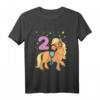 Kinder Pferde Shirt für Mädchen zum 2. Geburtstag - Pony Geschenk, Geburtstags-Outfit für Kleinkinder