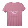 Damen Reiten T-Shirt mit Spruch - Geboren zum Reiten, Zur Schule gezwungen V-Ausschnitt für Pferdefans, Reiterinnen und Frauen