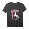 Kinder Pferde Geburtstagsshirt für 7 Jahre Mädchen – Perfekt für den Geburtstag, Pony-Liebe & Kindergeburtstag Motto