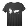 Pferdekutsche Kutsche Fahren Pony Pferde Fun Sport Fahrsport T-Shirt – Perfektes Geschenk für Pferdefans und Fahrsportliebhaber