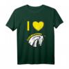 Ich Liebe Pferde Herz Geschenkidee T-Shirt – Süßes Pferdemotiv für Pferdeliebhaber, Reitsportfans und Pferdebesitzer zum Geburtstag, Weihnachten & mehr