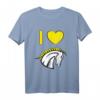 Ich Liebe Pferde Herz Geschenkidee T-Shirt – Süßes Pferdemotiv für Pferdeliebhaber, Reitsportfans und Pferdebesitzer zum Geburtstag, Weihnachten & mehr