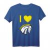 Ich Liebe Pferde Herz Geschenkidee T-Shirt – Süßes Pferdemotiv für Pferdeliebhaber, Reitsportfans und Pferdebesitzer zum Geburtstag, Weihnachten & mehr
