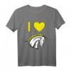 Ich Liebe Pferde Herz Geschenkidee T-Shirt – Süßes Pferdemotiv für Pferdeliebhaber, Reitsportfans und Pferdebesitzer zum Geburtstag, Weihnachten & mehr