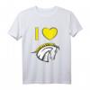 Ich Liebe Pferde Herz Geschenkidee T-Shirt – Süßes Pferdemotiv für Pferdeliebhaber, Reitsportfans und Pferdebesitzer zum Geburtstag, Weihnachten & mehr