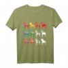 Colorful Schwedisches Dala Pferd T-Shirt - Traditionelles Design aus Dalarna Schweden