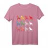Colorful Schwedisches Dala Pferd T-Shirt - Traditionelles Design aus Dalarna Schweden