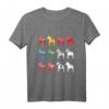 Colorful Schwedisches Dala Pferd T-Shirt - Traditionelles Design aus Dalarna Schweden