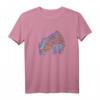 Regenbogen Pferd, Großes Pferdekopf T-Shirt für Mädchen – Buntes Reiten- und Pony-Motiv, Perfekt als Geschenk für Pferdeliebhaber