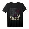 Damen Pferdespruch Reiterin Geschenk Araber Pferde T-Shirt – Perfektes Geschenk für Pferdeliebhaberinnen zu Weihnachten & Geburtstag