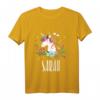 Kinder Einhorn Pferd T-Shirt mit Name Sarah – Perfektes Mädchen Geschenk, personalisiertes Einhorn-Design für Reit- und Ponyliebhaberinnen
