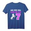 Kinder 7 Jahre Geburtstag Mädchen Pferd Seit 2013 Geschenk T-Shirt - Lustiges Geburtstagskleidungsstück mit Einhorn- und Pferdemotiv