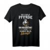 So viele Pferde und ausgerechnet ich habe das Schönste T-Shirt – Lustiges Reitsport Geschenk für Pferdeliebhaber, Reiter & Pferdefans
