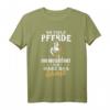 So viele Pferde und ausgerechnet ich habe das Schönste T-Shirt – Lustiges Reitsport Geschenk für Pferdeliebhaber, Reiter & Pferdefans