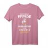 So viele Pferde und ausgerechnet ich habe das Schönste T-Shirt – Lustiges Reitsport Geschenk für Pferdeliebhaber, Reiter & Pferdefans