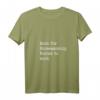 Damen Born For Horsemanship Pferde Training T-Shirt mit V-Ausschnitt – Sarkastisches, minimalistisches Reiter-Design, perfektes Geschenk für Pferdeliebhaber und Familien