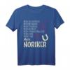 Damen Pferdespruch Reiterin Geschenk Noriker Pferde T-Shirt - Perfekt für Pferdeliebhaberinnen, Reiterinnen & Pferdefans zu Weihnachten & Geburtstag