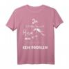 Witziges Reiten Outfit Pferde Spruch - Ja Ich Rieche nach Pferd T-Shirt für Pferdeliebhaberinnen & Reiterinnen als Geschenkidee