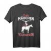 Echte Mädchen Voltigieren T-Shirt – Supporter-Shirt für Reiterinnen, Pferdeliebhaberinnen & Turnierfans, Perfektes Geschenk zu Weihnachten & Geburtstag