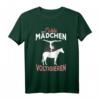 Echte Mädchen Voltigieren T-Shirt – Supporter-Shirt für Reiterinnen, Pferdeliebhaberinnen & Turnierfans, Perfektes Geschenk zu Weihnachten & Geburtstag