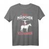 Echte Mädchen Voltigieren T-Shirt – Supporter-Shirt für Reiterinnen, Pferdeliebhaberinnen & Turnierfans, Perfektes Geschenk zu Weihnachten & Geburtstag