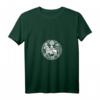 Damen Wikinger T-Shirt mit Sleipnir Odin Pferd - Nordischer Mythos, Keltischer Krieger, V-Ausschnitt, Leichtes, Klassisch Geschnitten