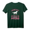 Lustiges Damen Reiter Sprüche T-Shirt – Ich Muss Zu Meinem Pferd, Perfekt als Geschenk für Pferdeliebhaberinnen zum Muttertag, Geburtstag oder Weihnachten