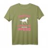 Lustiges Damen Reiter Sprüche T-Shirt – Ich Muss Zu Meinem Pferd, Perfekt als Geschenk für Pferdeliebhaberinnen zum Muttertag, Geburtstag oder Weihnachten