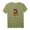 Süßes Baby Chibi Kawaii Tier braunes Pferd T-Shirt - Niedliches Tiermotiv für Kinder und Tierliebhaber