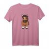 Süßes Baby Chibi Kawaii Tier braunes Pferd T-Shirt - Niedliches Tiermotiv für Kinder und Tierliebhaber