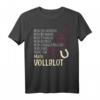 Damen Pferdespruch Reiterin Geschenk Vollblut Pferde T-Shirt – Perfekt für Pferdeliebhaberinnen, Reiterinnen & Pferdefans zu Weihnachten & Geburtstag