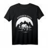 Cooles Pferdepfleger Pferdewirt Pferdewirtin Frauen T-Shirt mit Berge-Design – Perfektes Geschenk für Pferdewirtinnen und Pferdefreundinnen