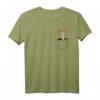 Lustiges Podenco Hund T-Shirt mit Taschen-Design - Witziges Geschenk für Hundeliebhaber & Jagdhund Fans