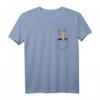 Lustiges Podenco Hund T-Shirt mit Taschen-Design - Witziges Geschenk für Hundeliebhaber & Jagdhund Fans