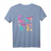 Bunte Pharao Hund Liebe-r Dad Mama T-Shirt – Lustiges Geschenk für Hundeliebhaber zu Muttertag, Geburtstag & Weihnachten
