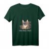 Damen Pixiebob Katze I Do What I Want Retro USA Lustiges Katze T-Shirt mit V-Ausschnitt – Perfekt für den 4. Juli, Patriotismus & Tierliebhaber