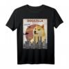 Dogezilla T-Shirt | Lustiges Doge Meme Shiba Inu Hund Shirt für Hunde- und Meme-Fans, Halloween und Geschenkideen