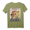 Dogezilla T-Shirt | Lustiges Doge Meme Shiba Inu Hund Shirt für Hunde- und Meme-Fans, Halloween und Geschenkideen