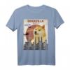 Dogezilla T-Shirt | Lustiges Doge Meme Shiba Inu Hund Shirt für Hunde- und Meme-Fans, Halloween und Geschenkideen